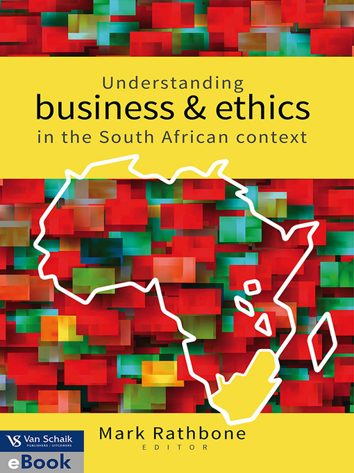 Cover image for Understanding Business and Ethics in the South African Context